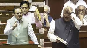 सदन में खरगे और नड्डा के बीच तू तू मैं मैं, फिर केंद्रीय मंत्री ने मांगी माफी, जानिए पूरा मामला