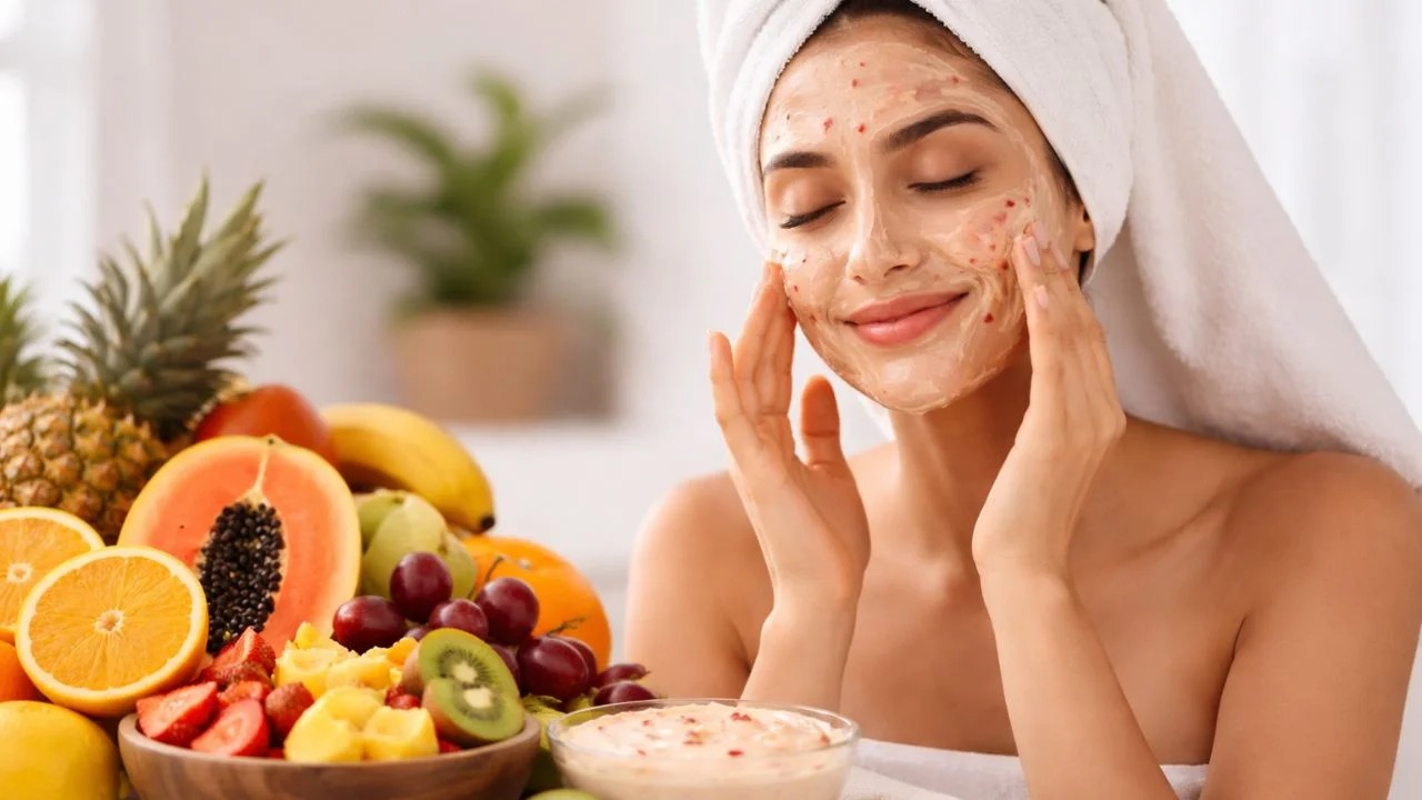 घर पर ऐसे करें फ्रूट फेशियल: चेहरे की चमक बढ़ाने का आसान तरीका