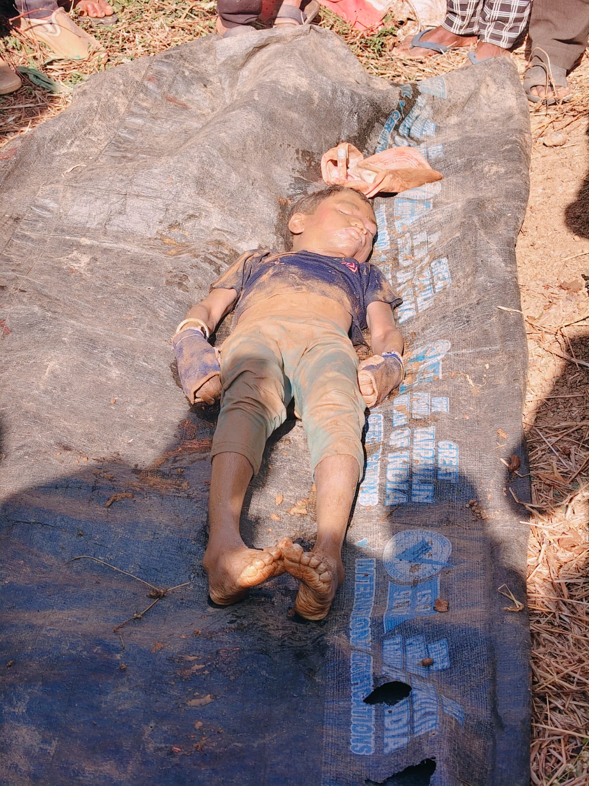 ट्रैक्टर चालक की लापरवाही से हुई बच्चे की मौत सबूत मिटाने की कोशिश नाकाम