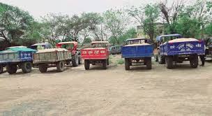 अवैध उत्खनन का भंडाफोड़, SDM की कार्रवाई में 14 वाहन पकड़े गए