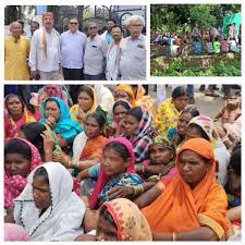 चिड़ियाघर के नाम पर पुनर्वास की जमीन छीनने का आराेप, ग्रामीणों ने किया विरोध, कलेक्टर को साैंपा ज्ञापन