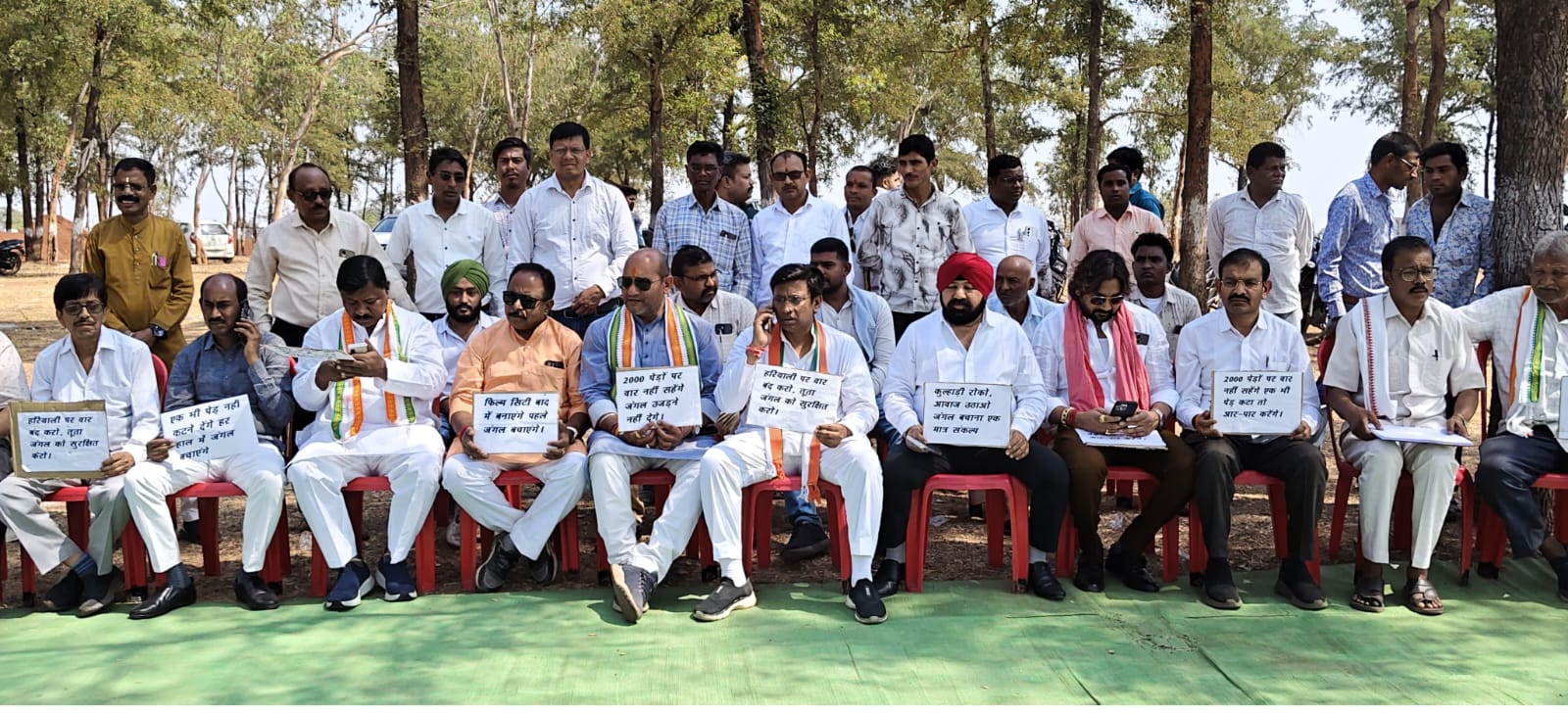 जनआंदोलन का तीसरा दिन व्यापक जनसमर्थन और दृढ़ संकल्प के साथ हुआ संपन्न