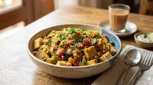 कम तेल, ज्यादा स्वाद: ब्रेड उपमा बनाएं झटपट और हेल्दी तरीके से