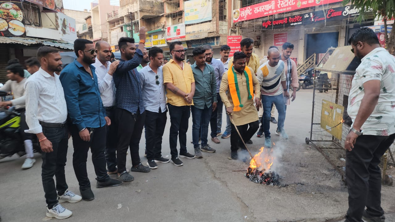 प्रदेश के शालीन वातावरण को दूषित करने का कुतर्क कर रही कांग्रेस : भाजयुमो
