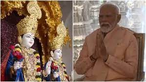 UAE का पहला हिंदू मंदिर, PM मोदी ने उद्घाटन किया..मूर्तियों की पूजा-अर्चना की