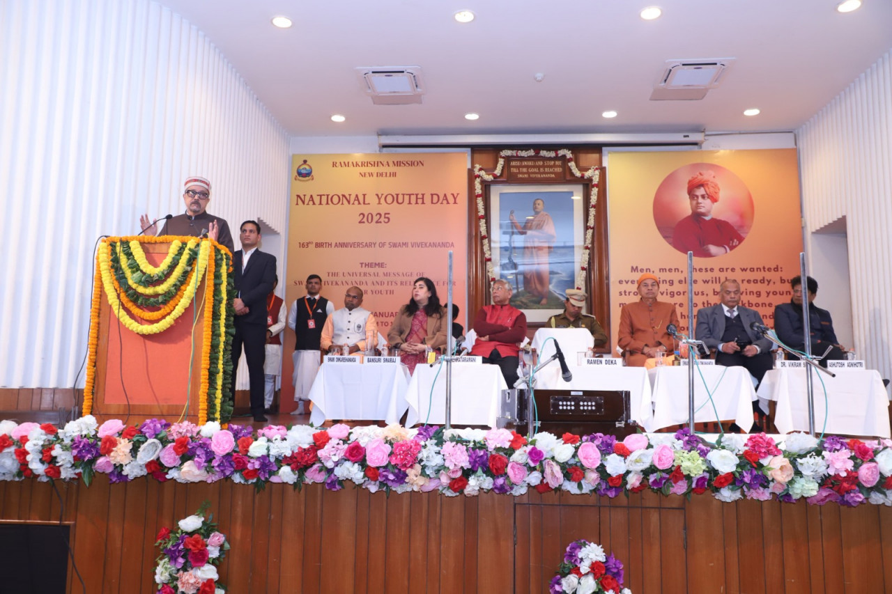 आज के छात्र ही कल के नागरिक, स्वामी विवेकानंद के विचारों से प्रेरित हों युवा :  रमेन डेका