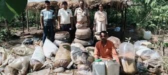  बलौदाबाजार में आबकारी विभाग की बड़ी कार्रवाई