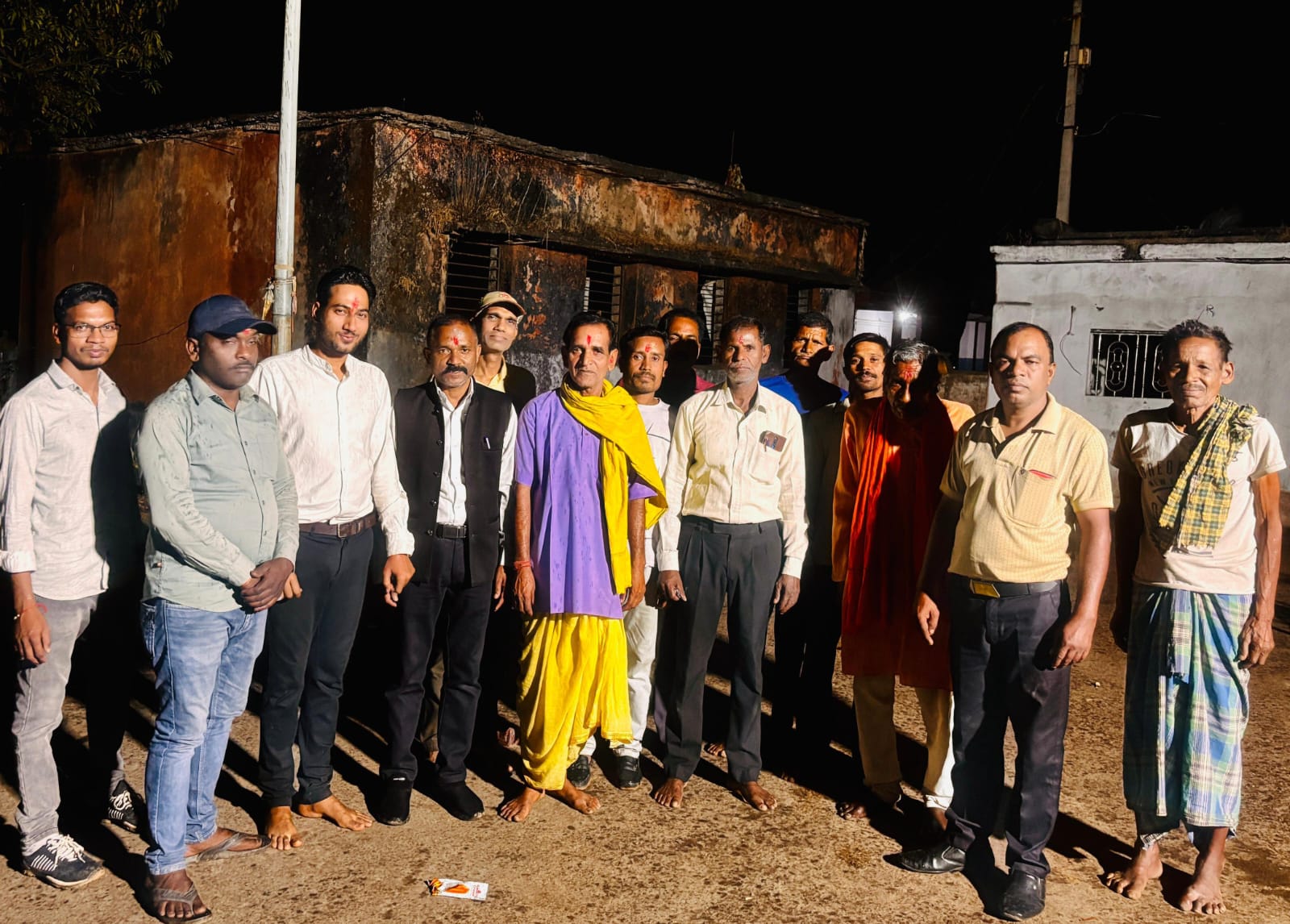 जिला पंचायत सदस्य विनोद यादव छिंदपुर दर्री किया दौरा