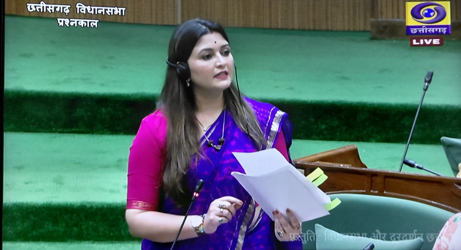 विधायक भावना बोहरा ने पंडरिया विधानसभा में सड़क नवीनीकरण, आवास और स्वास्थ्य सुविधाओं का उठाया प्रश्न