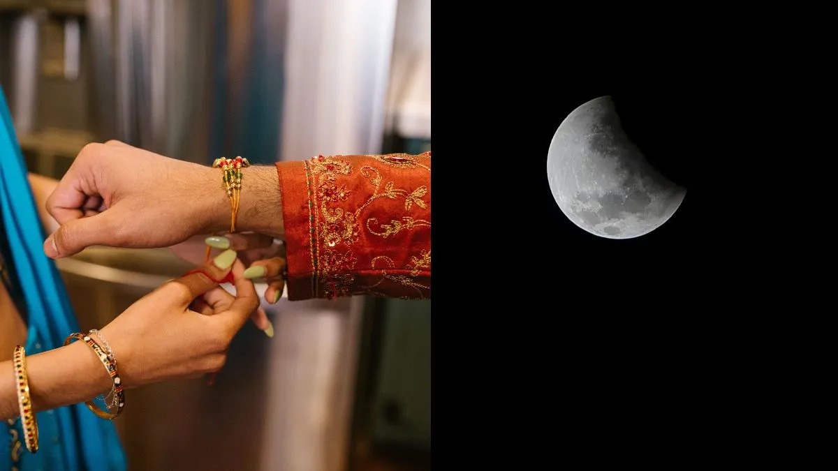 रक्षाबंधन पर चंद्र ग्रहण का साया! जानें राखी बांधने का शुभ मुहूर्त, भारत में असर और क्या करें दान