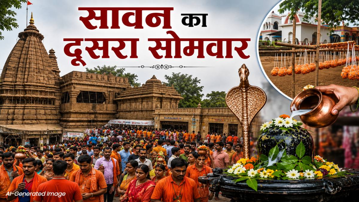 सावन का दूसरा सोमवार आज, शिवमय हुआ छत्तीसगढ़; शिवालयों में उमड़ा आस्था का सैलाब, गूंजे ‘हर-हर महादेव’
