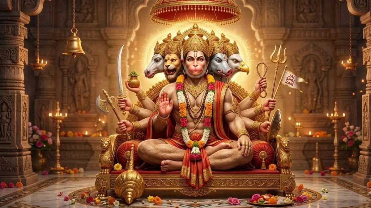 पंचमुखी हनुमान: घर में कहां लगाएं पंचमुखी हनुमान की तस्वीर? जानें पांचों मुख का रहस्य और सही दिशा