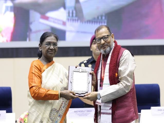 छत्तीसगढ़ की लोककला का दिल्ली में डंका! अनूप रंजन पांडेय को राष्ट्रपति ने दिया संगीत नाटक अकादमी पुरस्कार