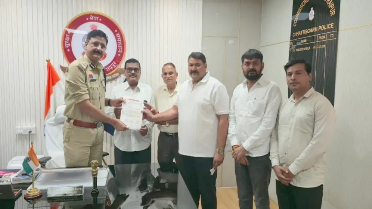 गुढ़ियारी थाना प्रभारी से कथित बदसलूकी पर साहू समाज नाराज, पुलिस कमिश्नर से की निष्पक्ष जांच और कार्रवाई की मांग