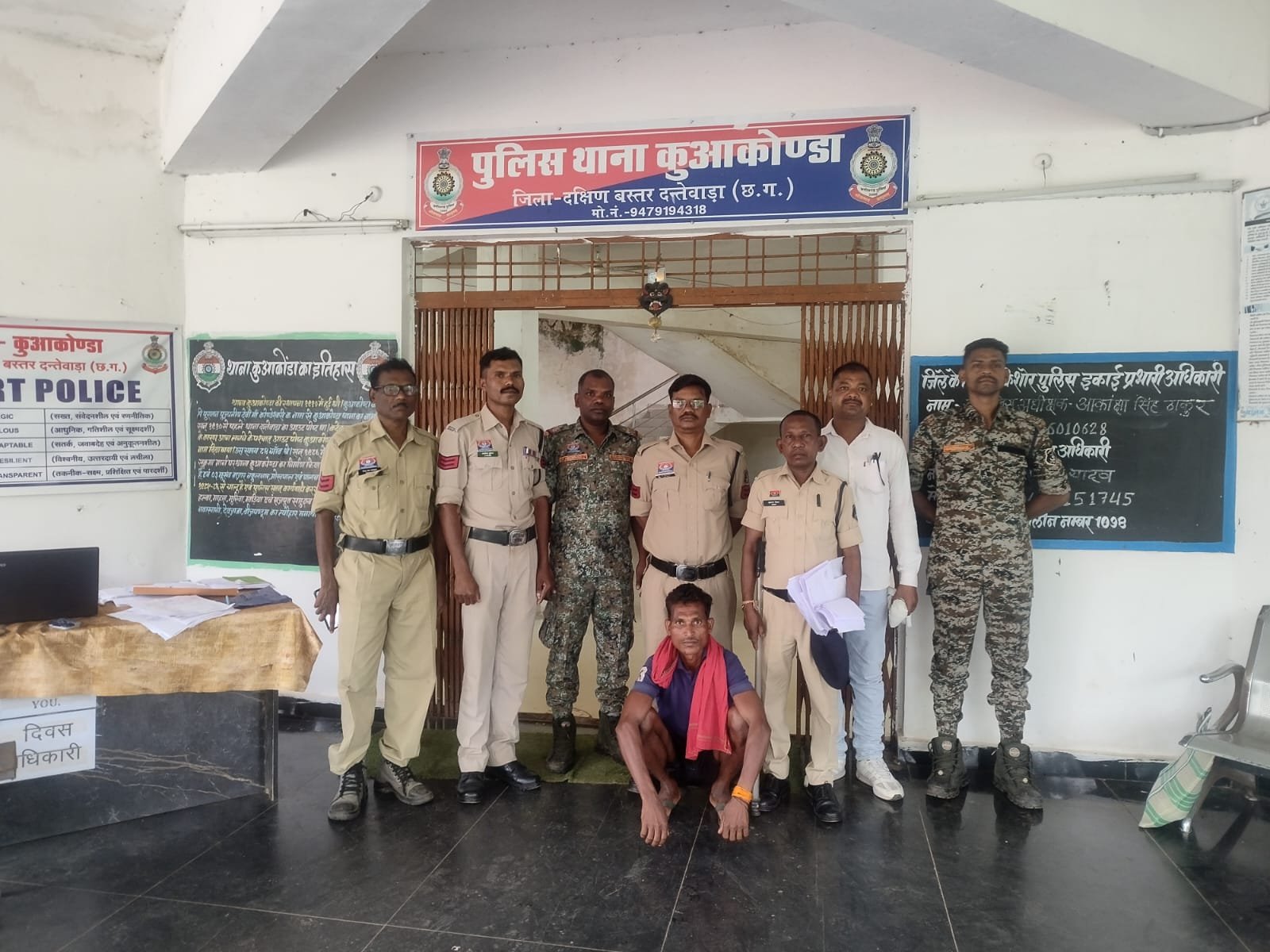 गाय चराने की बात पर खूनी विवाद! युवक के गले-सिर पर टंगिया से जानलेवा हमला, 24 घंटे में आरोपी गिरफ्तार