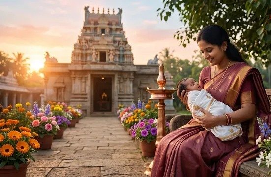 नवजात को पहली बार मंदिर कब ले जाएं? 11वें दिन या 40 दिन बाद, जानें निष्क्रमण संस्कार का धार्मिक महत्व